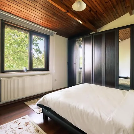 Chic Flat W Terrace Garden Fireplace In Nature 公寓 *