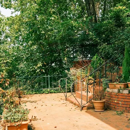 Chic Flat W Terrace Garden Fireplace In Nature 公寓 伊兹密特